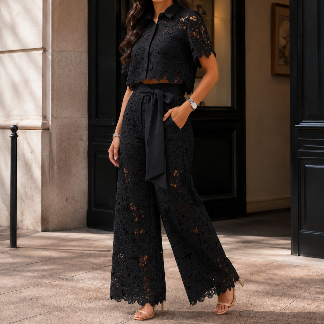 Greta Wide-Leg Set