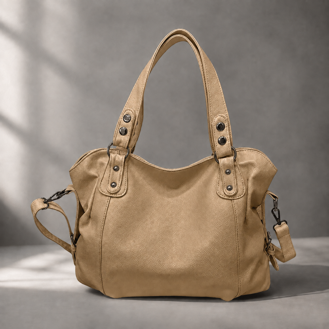Capri Rivet Hobo Bag