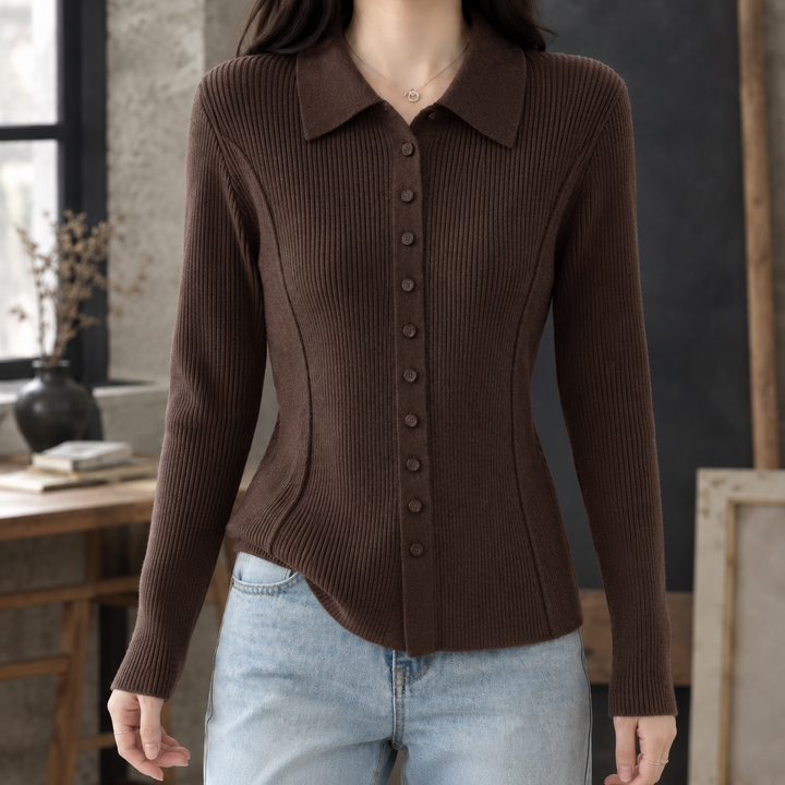 Bridget-Mae Ribbed Cardigan