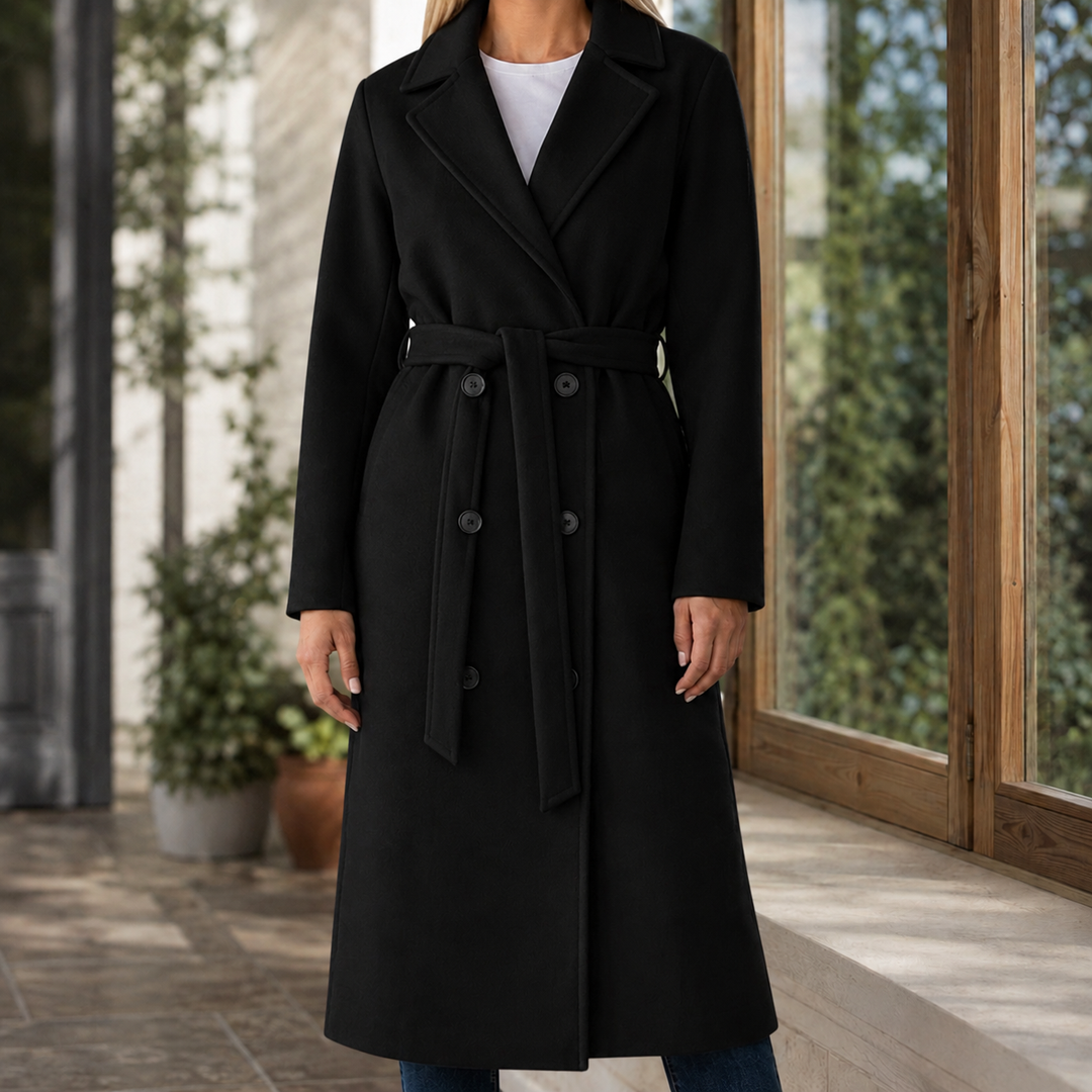 Trudy-Dawn Belted Overcoat