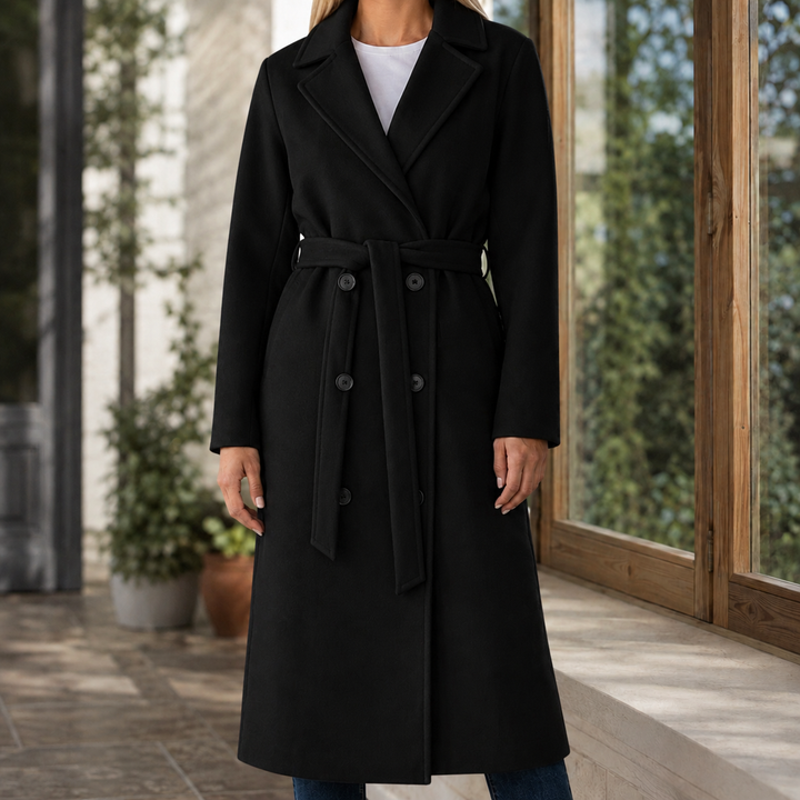 Trudy-Dawn Belted Overcoat