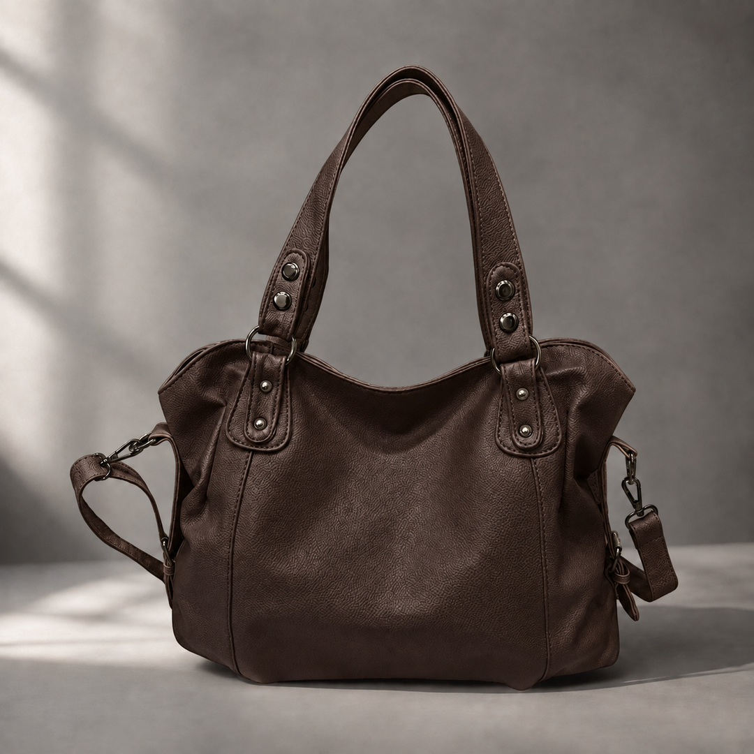 Capri Rivet Hobo Bag
