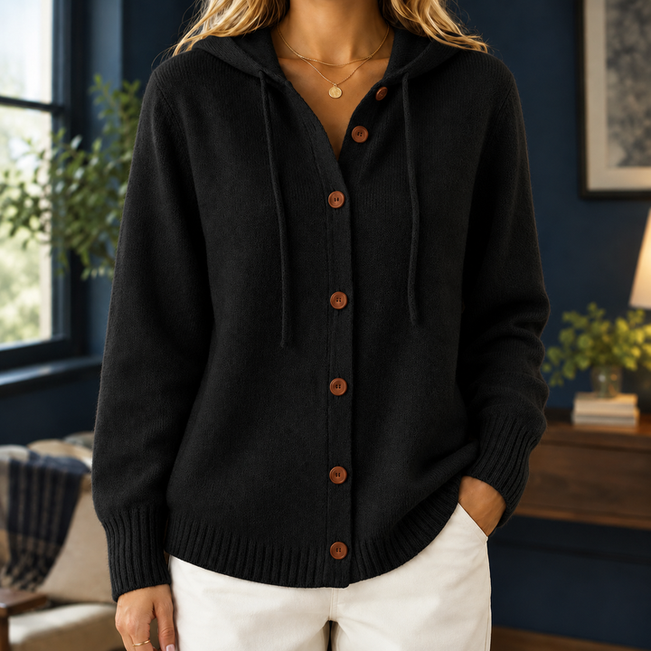 Priya Hooded Cardigan
