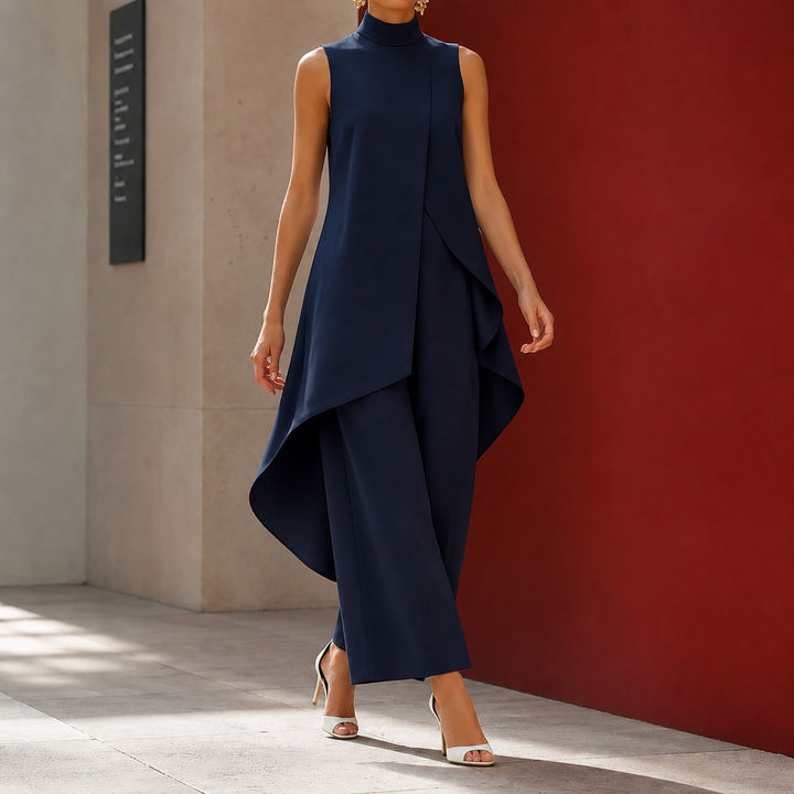 Leonie-Mae Asymmetric Pants Set