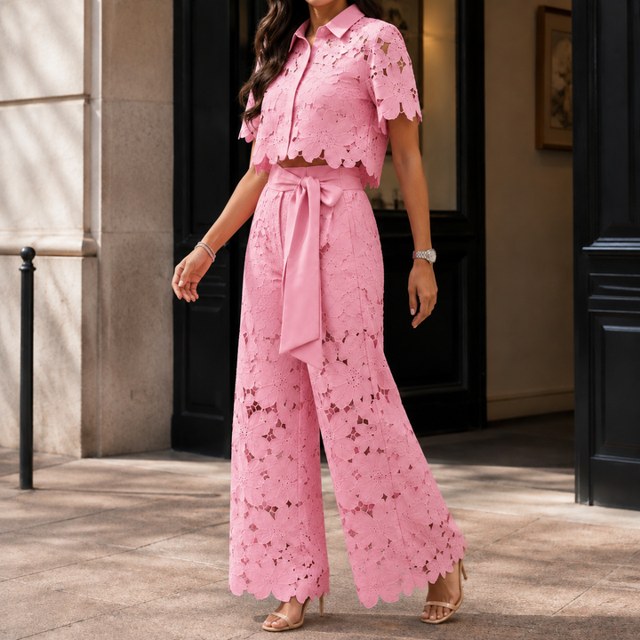 Greta Wide-Leg Set