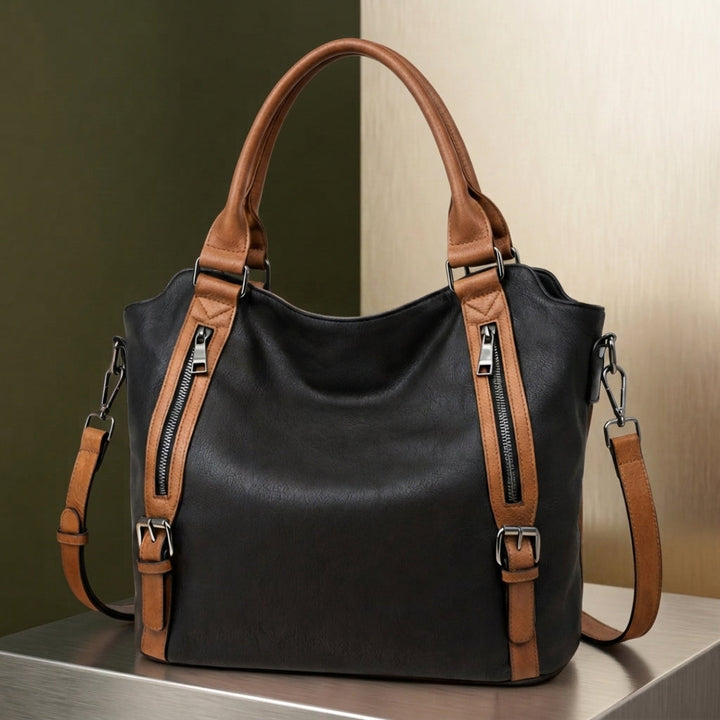 Portofino Buckled Tote