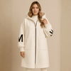 Romilly | Women's Oversized Longline Hooded Wool-Look Coat