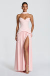 Gia | Women's Evening Crepe Corset Maxi Dress