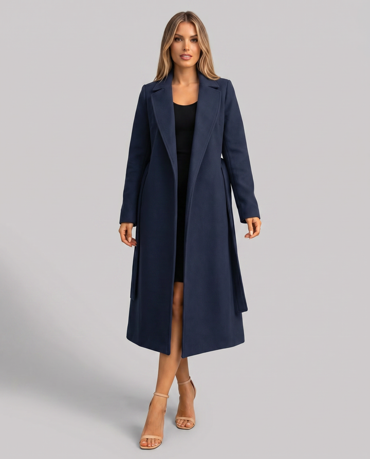 Elowyn | Women's Longline Belted Wrap Trench Coat