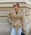 Esméline | Women's Belted Double-Breasted Trench Coat
